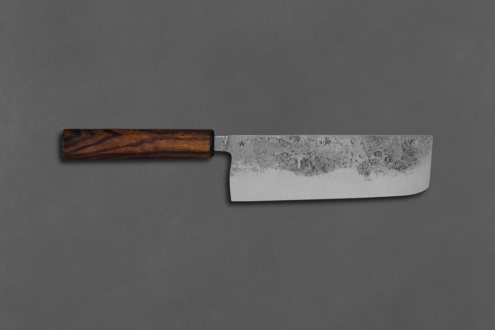 160 mm "Olera" Nakiri - Icon Desert Ironwood, other side