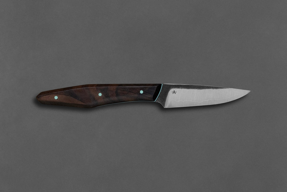 75 mm "Voyager" Bird & Trout - Icon Black Walnut, other side