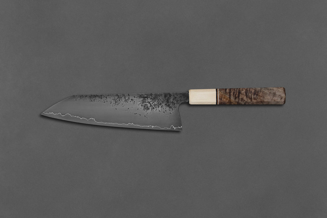 215 mm "Trillium" Gyuto - Icon Black Walnut