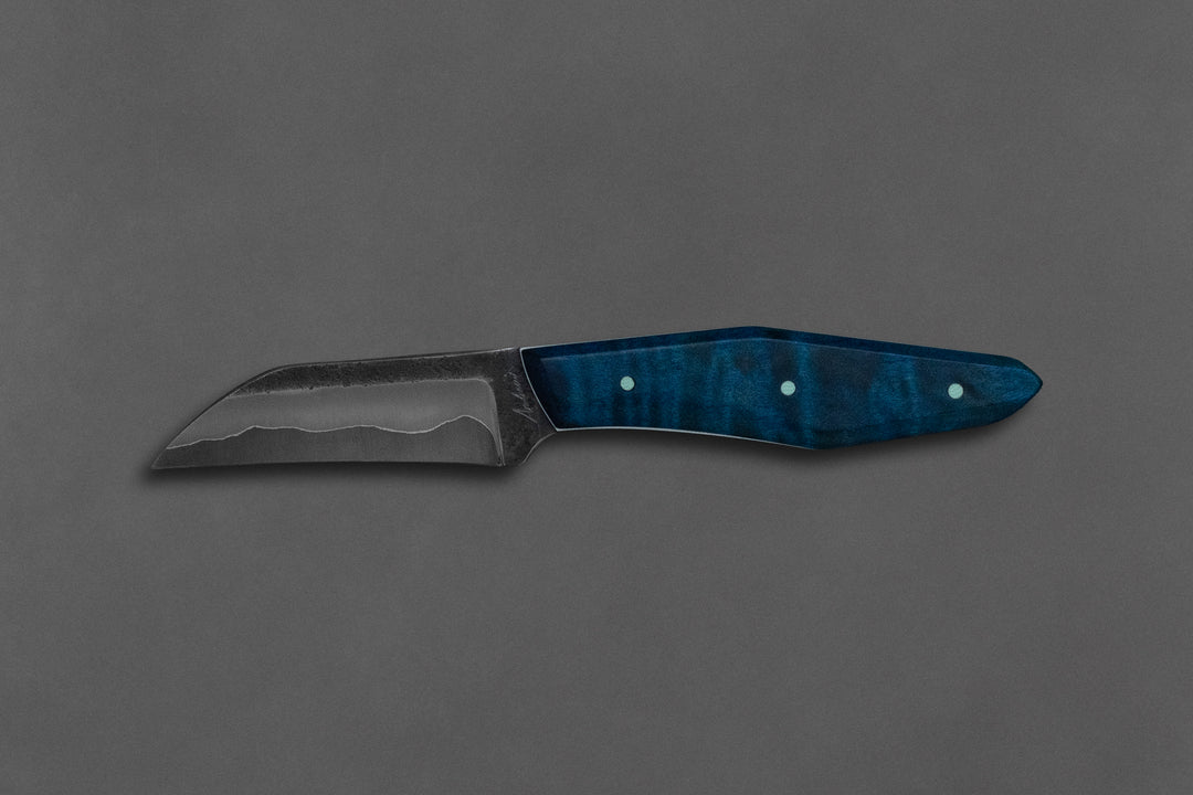 75 mm San Mai Forager - Dyed Maple