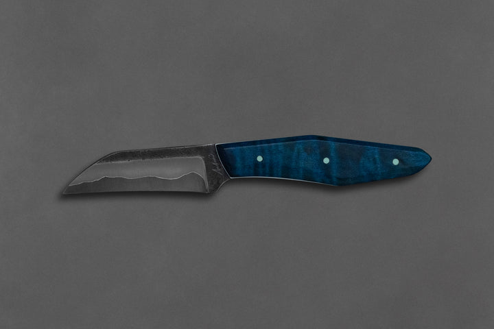 75 mm San Mai Forager - Dyed Maple