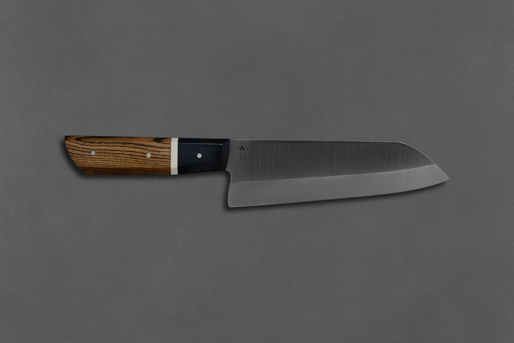 165 mm "Neko" Santoku - Icon African Blackwood