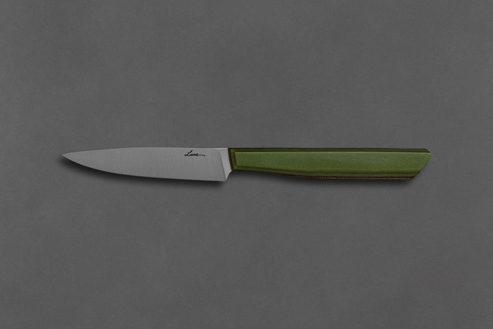 90 mm Stainless Steel Paring - Micarta