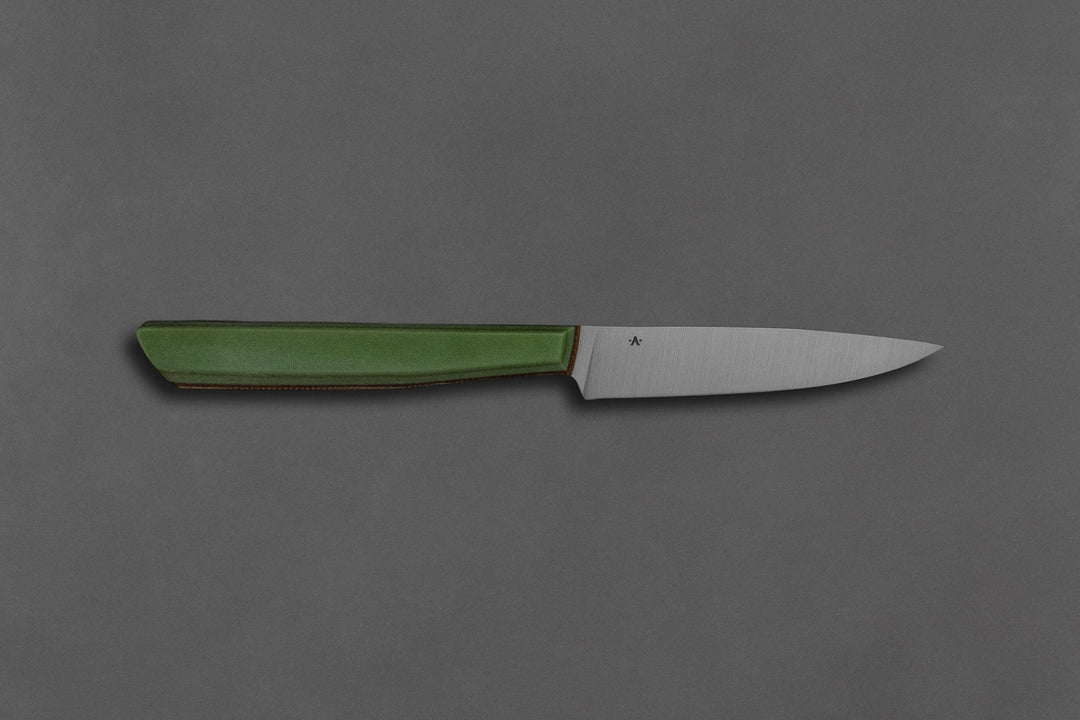 90 mm Stainless Steel Paring - Micarta
