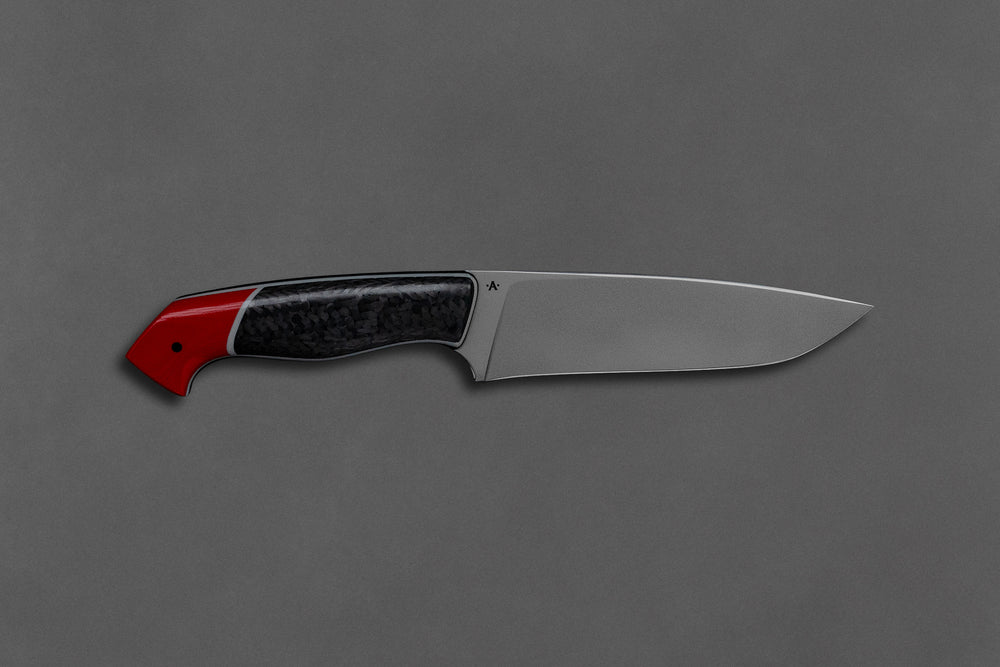 125 mm "Cosworth" Drop Point - Icon Carbon Fiber