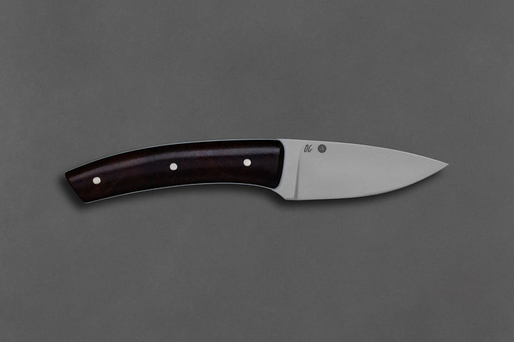 75 mm Stainless Steel Drop Point - Desert Ironwood