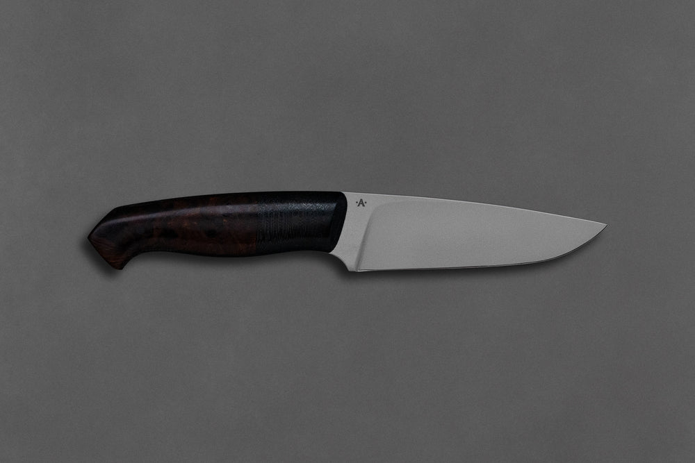 100 mm Stainless Steel Drop Point - Desert Ironwood