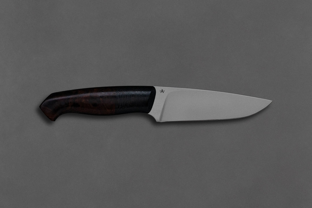 100 mm Stainless Steel Drop Point - Desert Ironwood