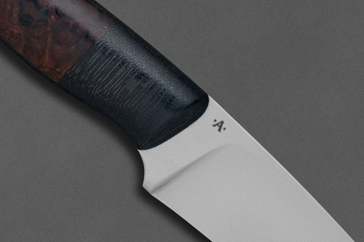 100 mm Stainless Steel Drop Point - Desert Ironwood