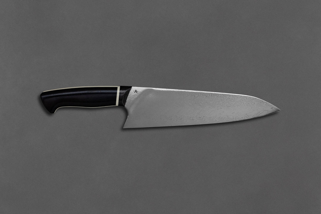 210 mm Damascus Gyuto - African Blackwood