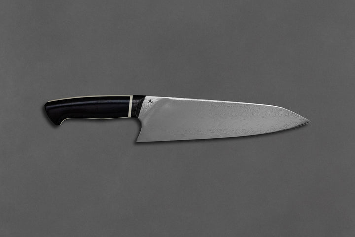 210 mm Damascus Gyuto - African Blackwood