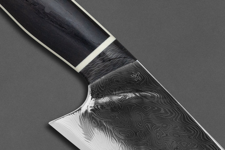 210 mm Damascus Gyuto - African Blackwood