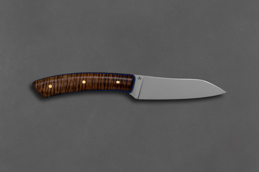 85 mm Stainless Steel Wharncliffe - Koa