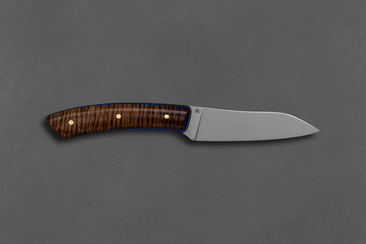85 mm Stainless Steel Wharncliffe - Koa