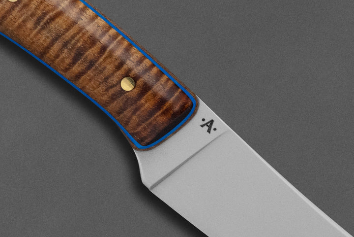 85 mm Stainless Steel Wharncliffe - Koa