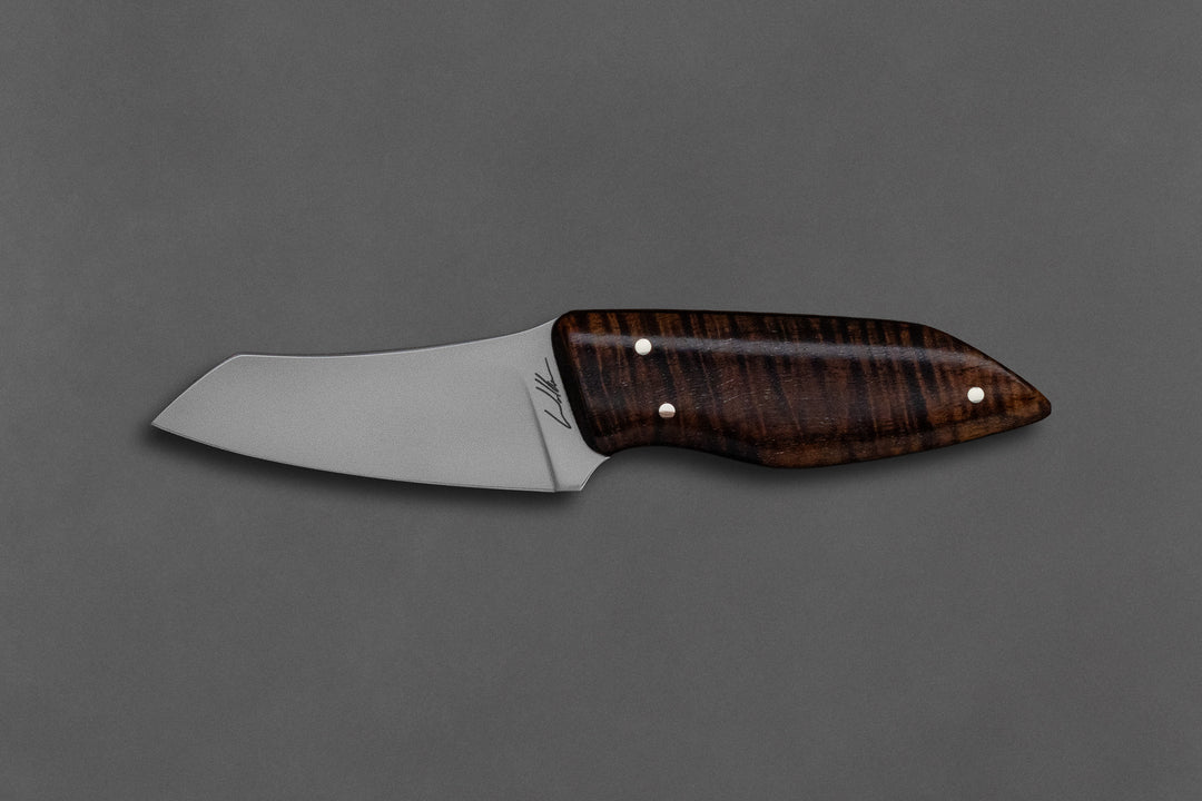 80 mm Stainless Steel Sheepsfoot - Koa