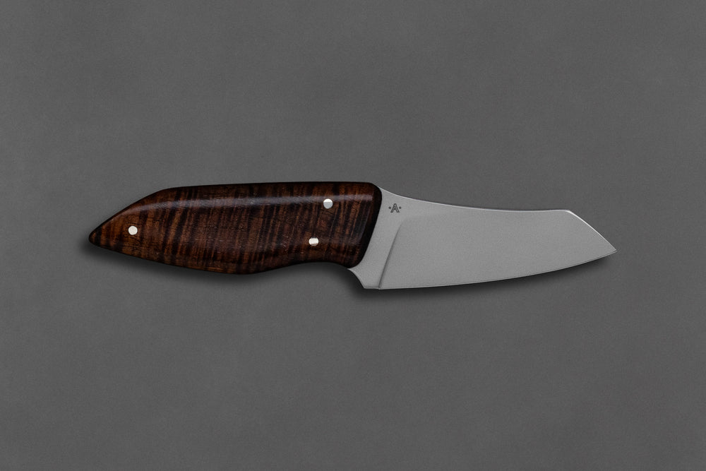 80 mm Stainless Steel Sheepsfoot - Koa