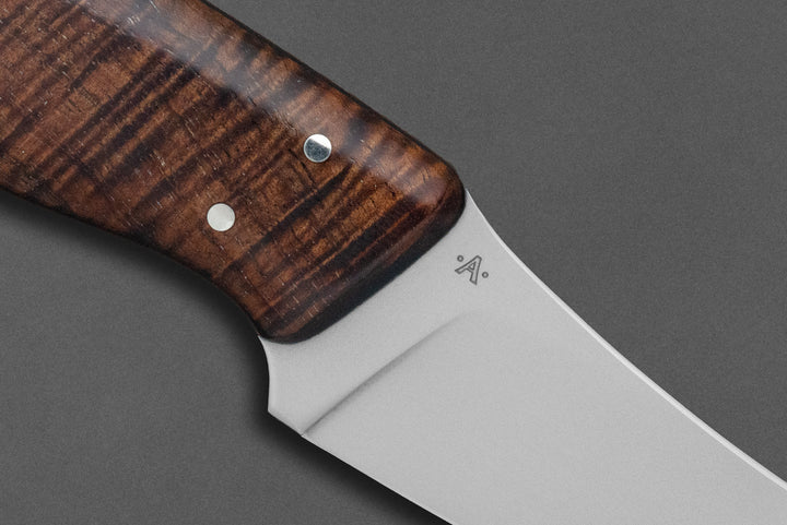 80 mm Stainless Steel Sheepsfoot - Koa