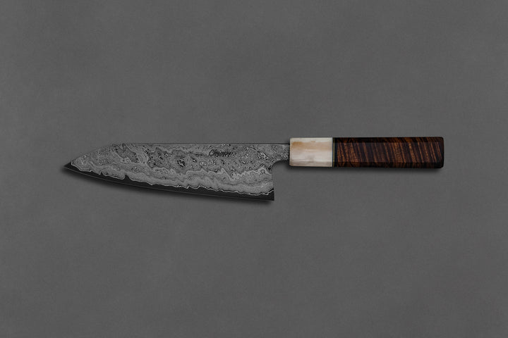 170 mm Damascus Funayuki - Koa