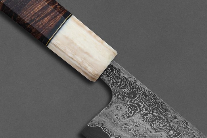 170 mm Damascus Funayuki - Koa