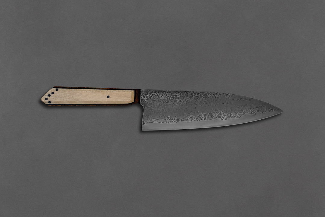 180 mm Damascus Gyuto - Amboyna