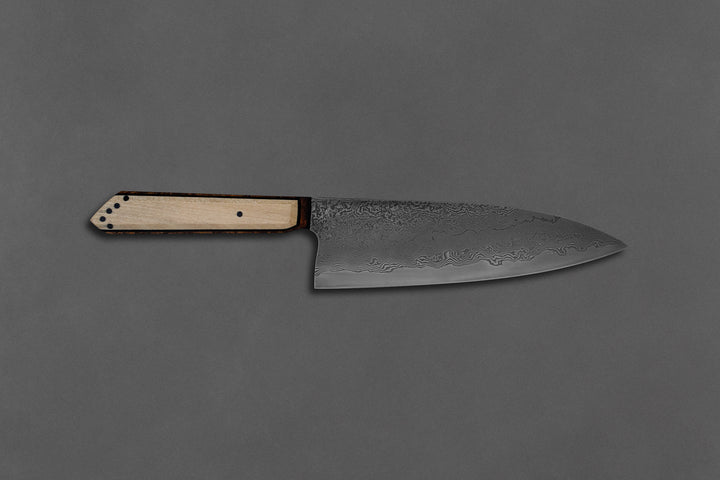 180 mm Damascus Gyuto - Amboyna