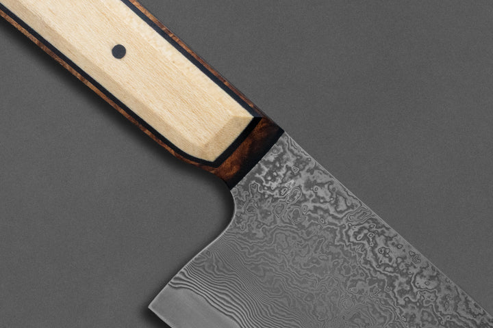 180 mm Damascus Gyuto - Amboyna