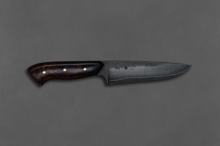 115 mm Carbon Steel Drop Point - Desert Ironwood