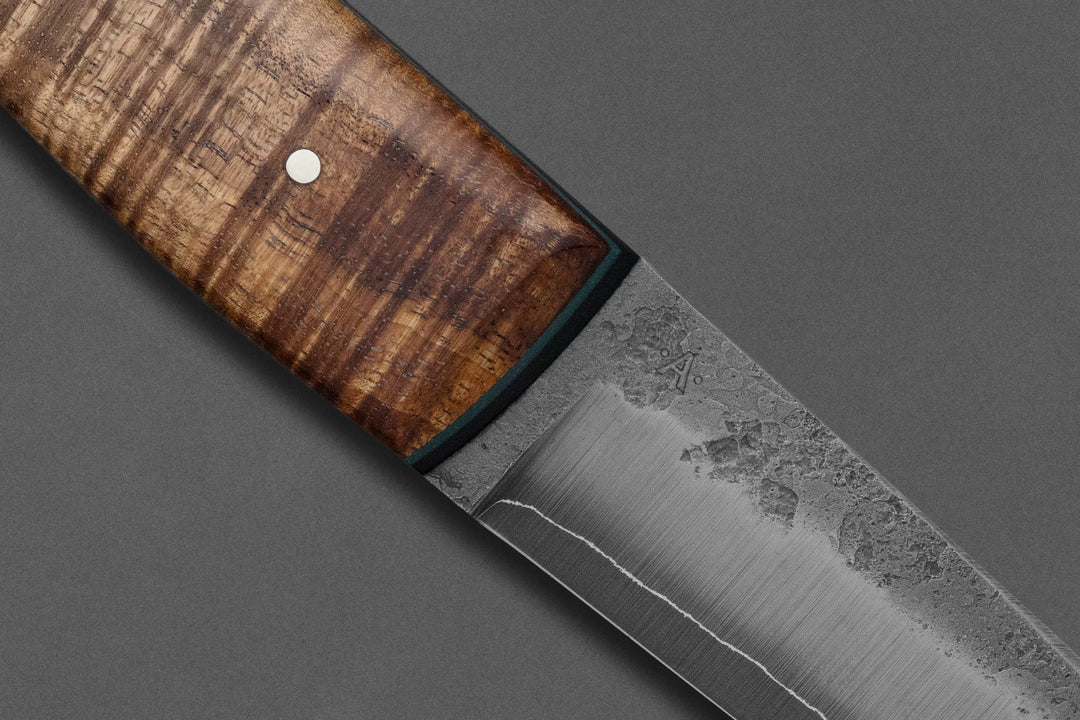 130 mm Carbon Steel Puukko - Koa