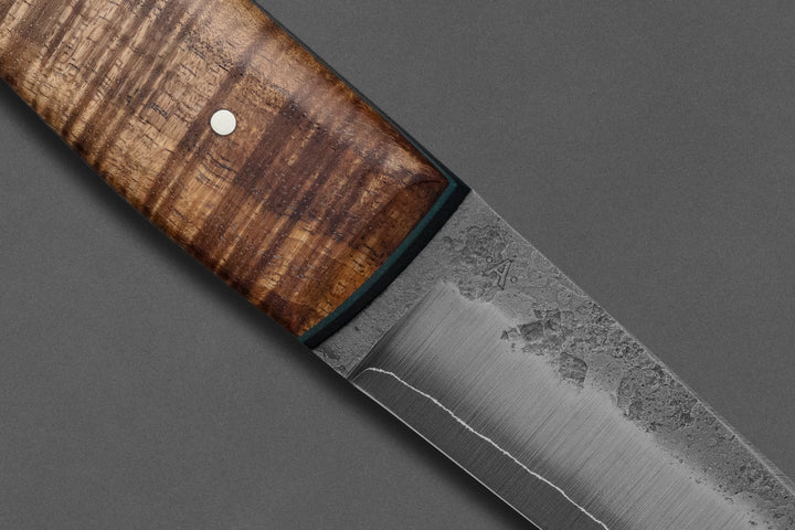 130 mm Carbon Steel Puukko - Koa