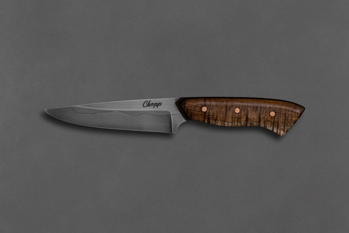 90 mm Carbon Steel Drop Point - Koa
