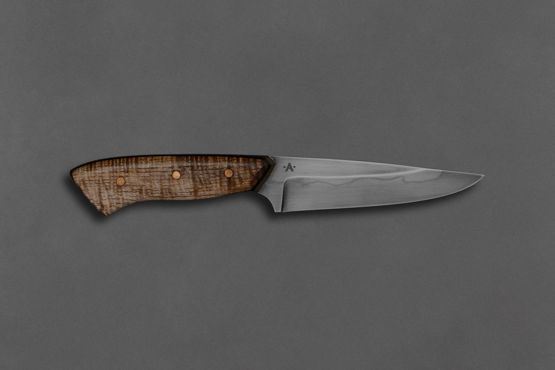 90 mm Carbon Steel Drop Point - Koa
