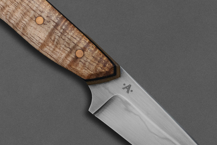 90 mm Carbon Steel Drop Point - Koa