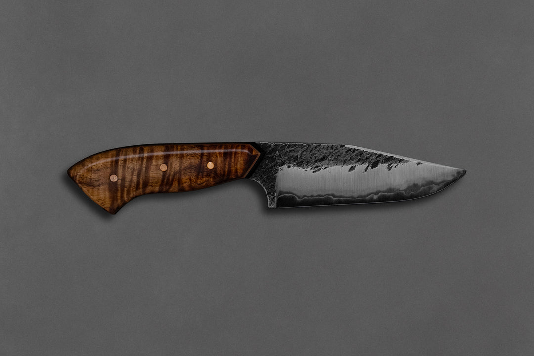 100 mm Carbon Steel Clip Point - Koa