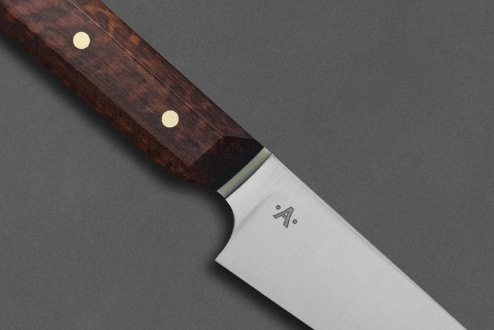 95 mm Stainless Steel Paring - Snakewood