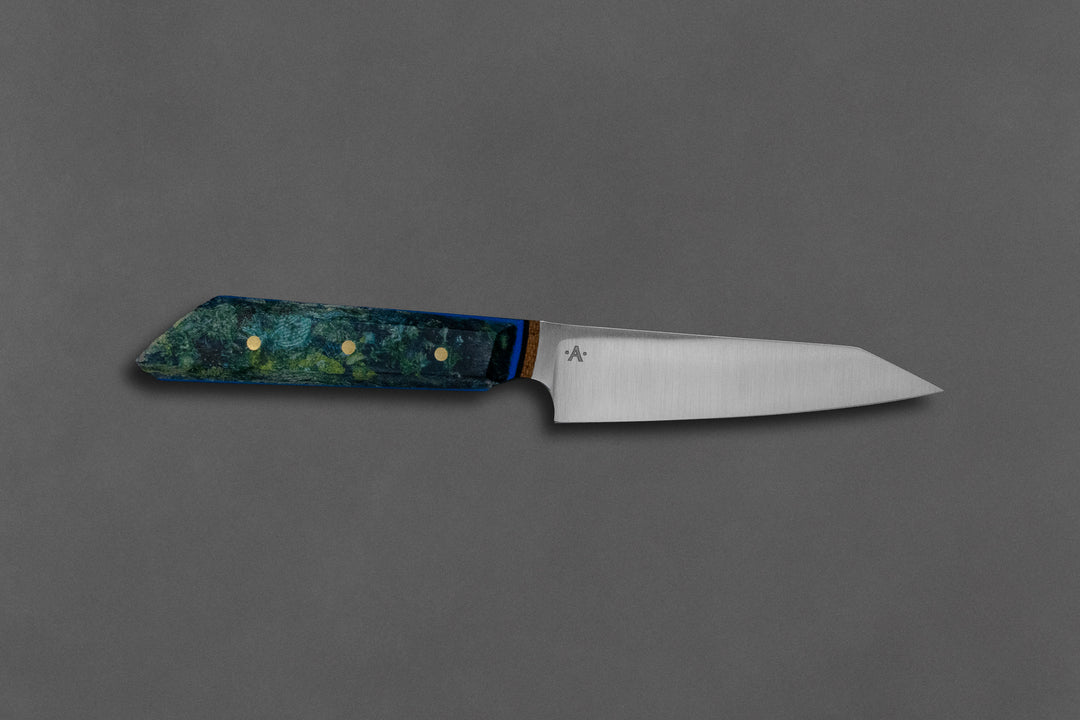 95 mm Stainless Steel Paring - Micarta