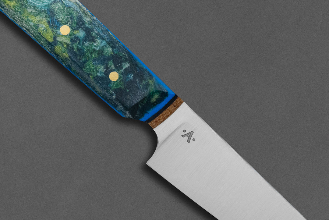 95 mm Stainless Steel Paring - Micarta