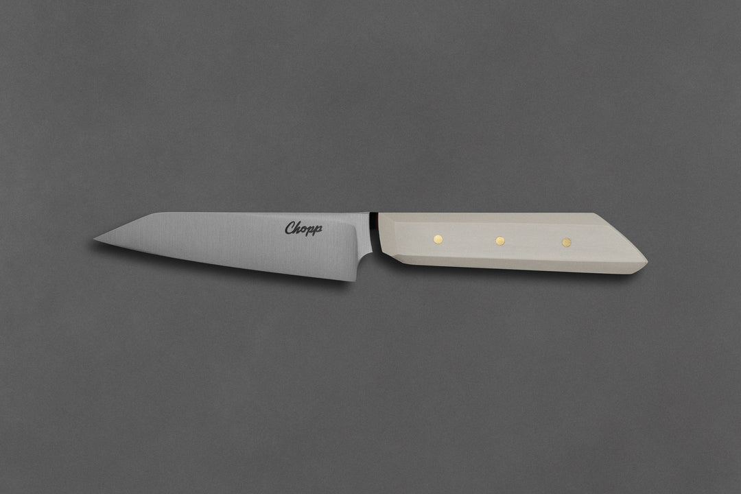 95 mm Stainless Steel Paring - Micarta