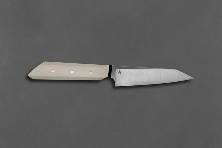 95 mm Stainless Steel Paring - Micarta
