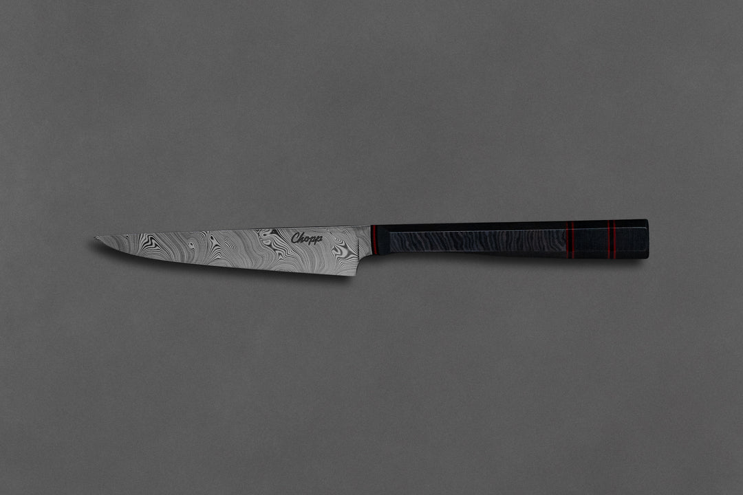110 mm Damascus Paring - Carbon Fiber