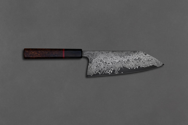 185 mm Carbon Steel Bunka - Desert Ironwood