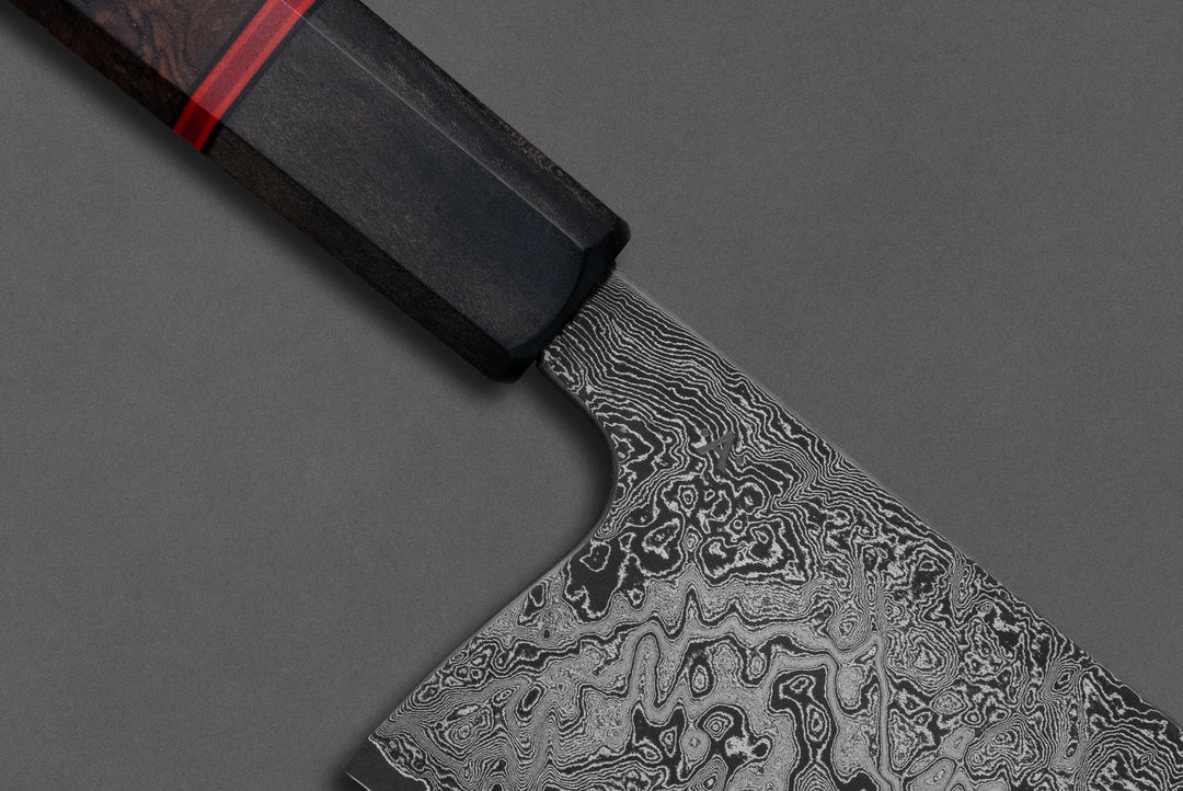 185 mm Carbon Steel Bunka - Desert Ironwood