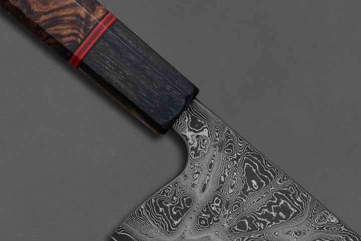 200 mm Carbon Steel Santoku - Arizona Desert Ironwood