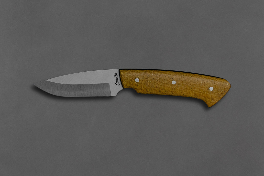75 mm "Amicus" Drop Point - Icon Thunderstorm Kevlar