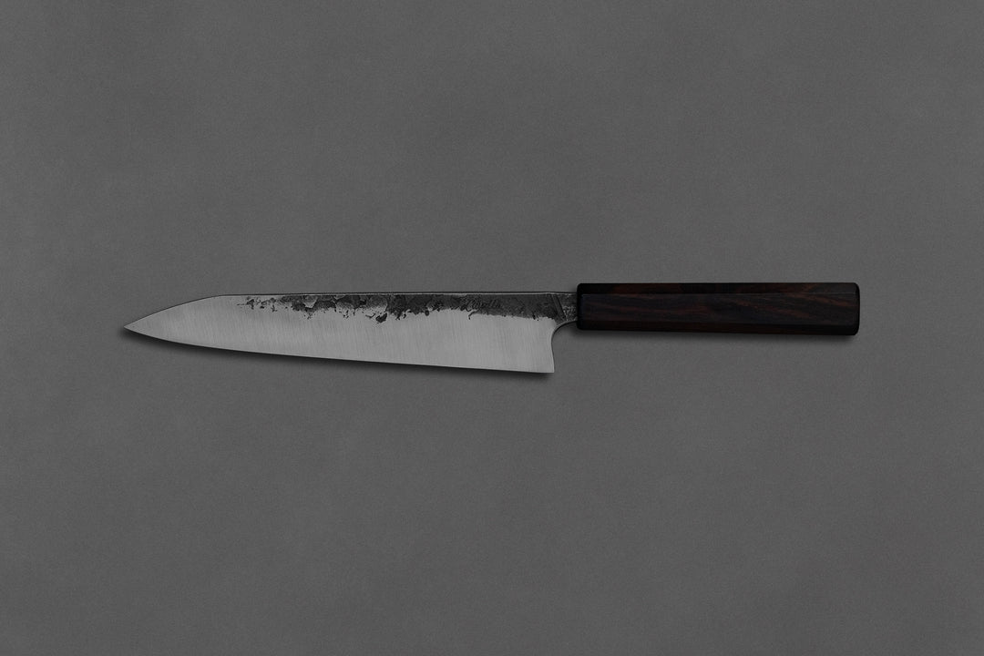 205 mm Carbon Steel Sujihiki - Desert Ironwood