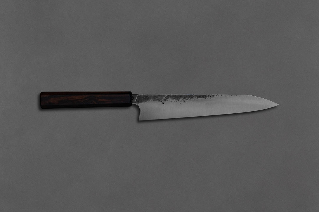 205 mm Carbon Steel Sujihiki - Desert Ironwood