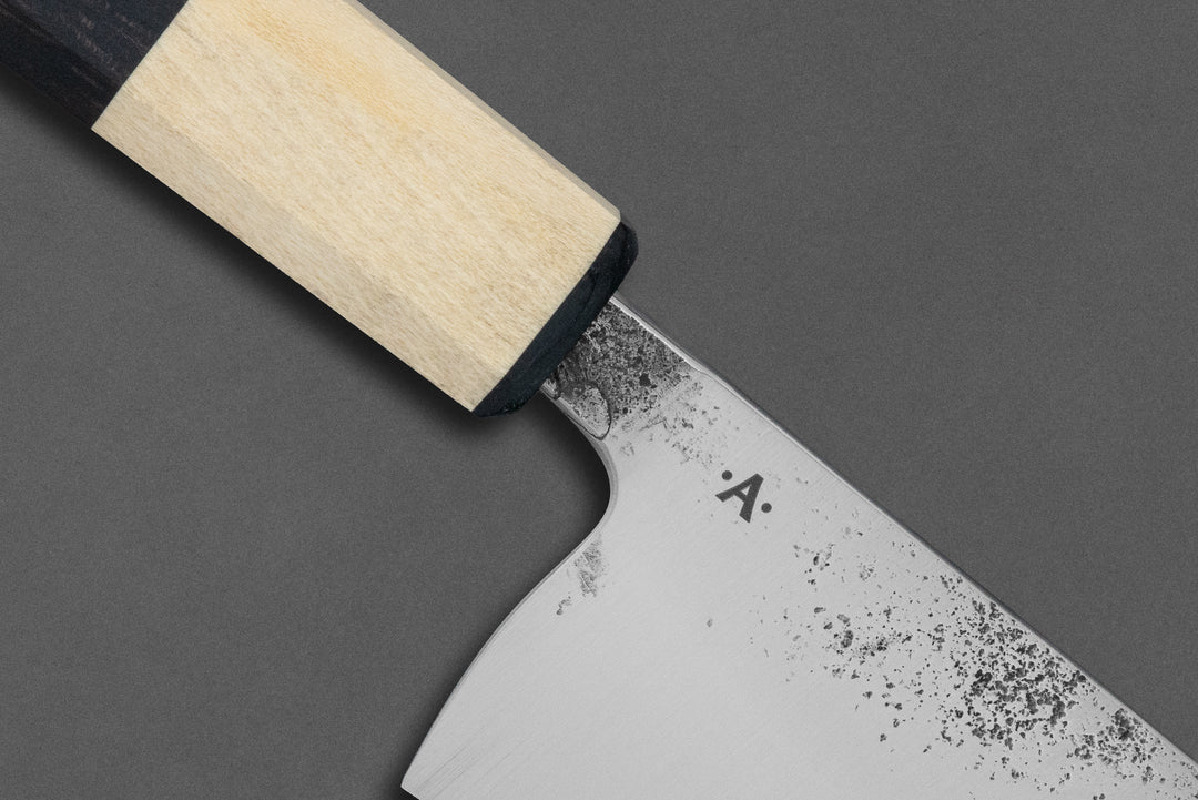 185 mm Carbon Steel Gyuto - Ebony