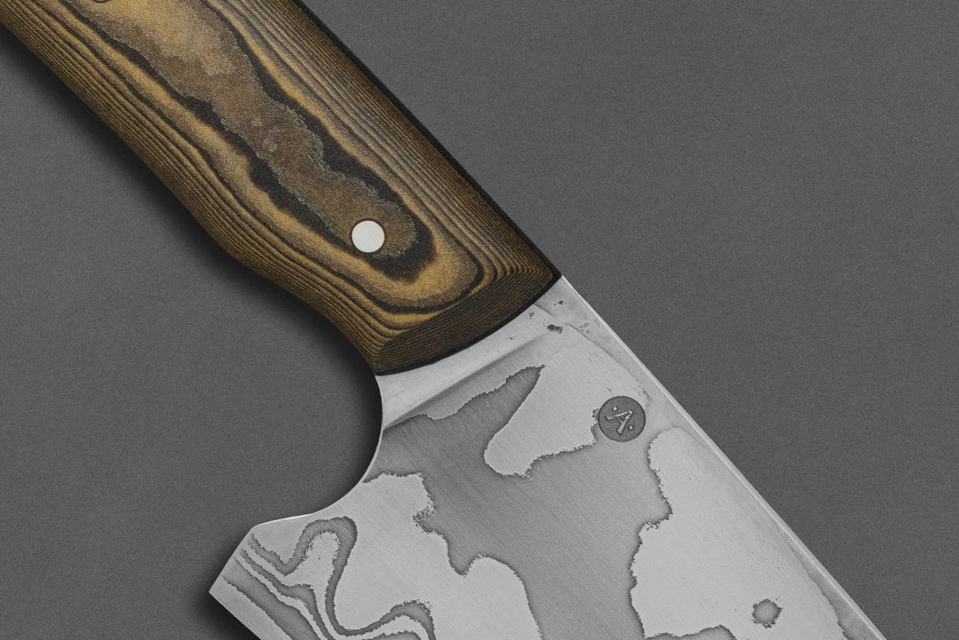 230 mm Damascus Chef - Richlite