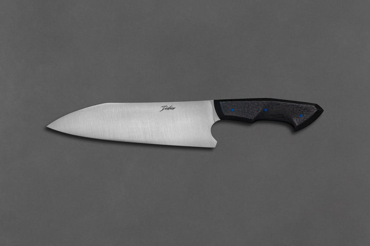 190 mm Stainless Steel Funayuki - Carbon Fiber