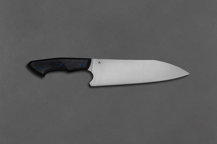 190 mm Stainless Steel Funayuki - Carbon Fiber